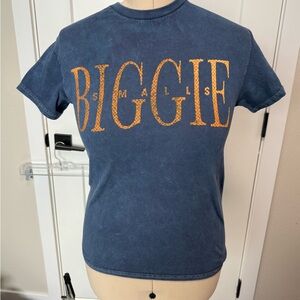 Notorious B.I.G Biggie Smalls Blue T-Shirt